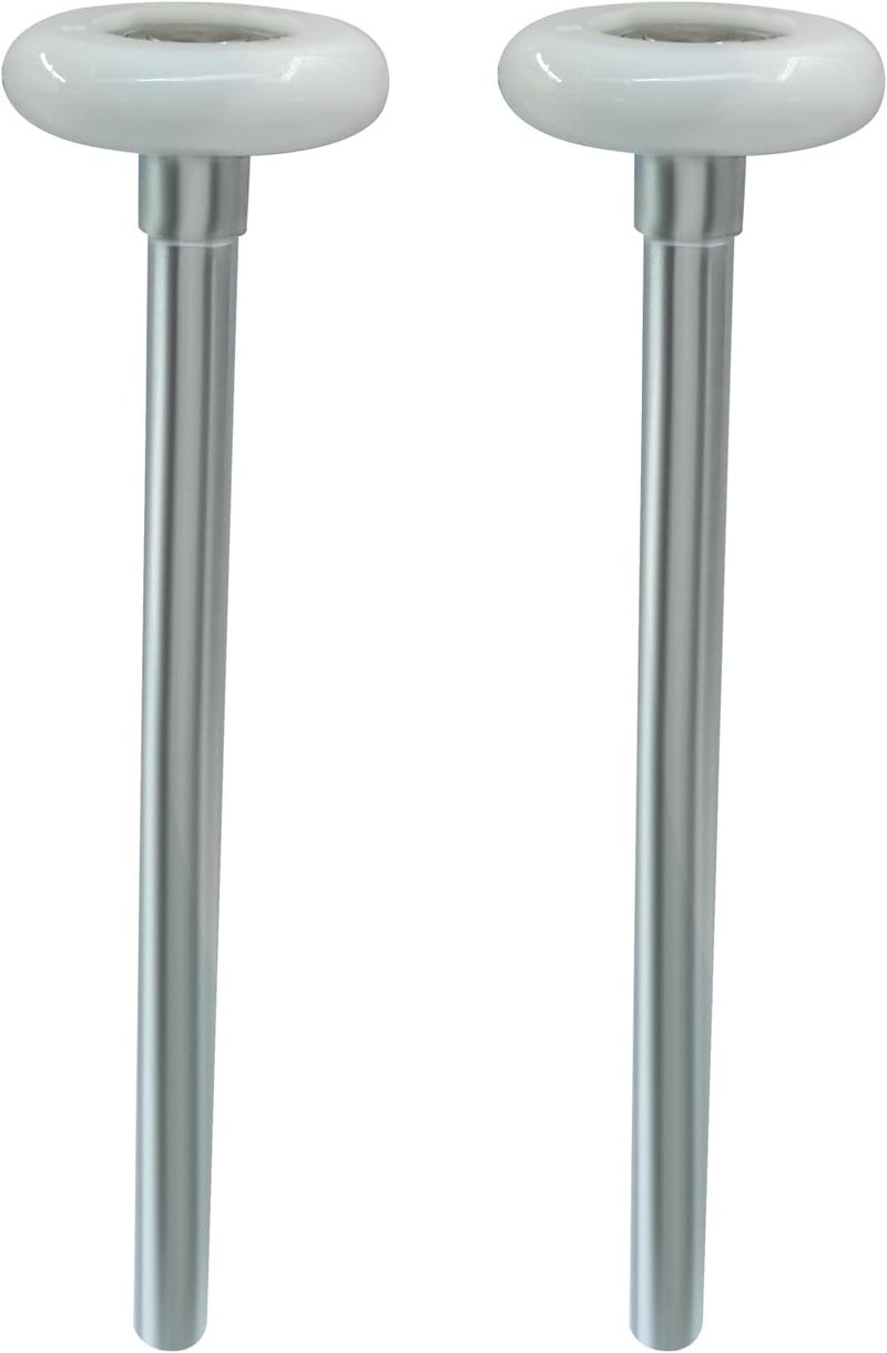 OSVJE 2 Pcs 1.8" Nylon Garage Roller 7.5" Stem, Quiet Garage Wheels for Smooth and Durable Garage Track Replacement,High Load Capacity - Image 1